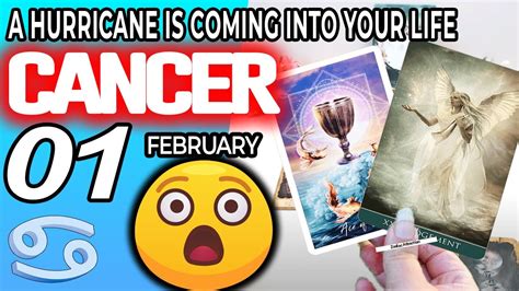 Cancer ♋ Surprise😲a Hurricane Is Coming Into Your Life🥶 Horoscope For