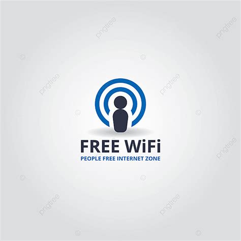 Logotipo De Wifi Gratuito PNG Wifi Logotipo Wifi Hombre Wi Fi Logo