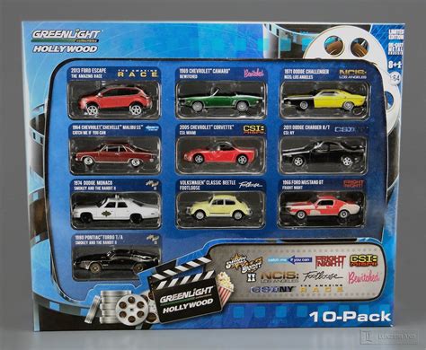 GREENLIGHT HOLLYWOOD Collectibles 10-PACK includes cars fr… | Flickr