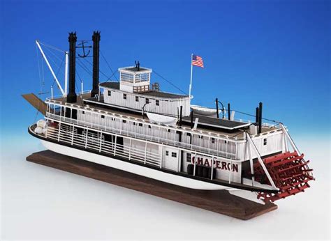 Model Shipways Chaperon Sternwheel Steamer Scale