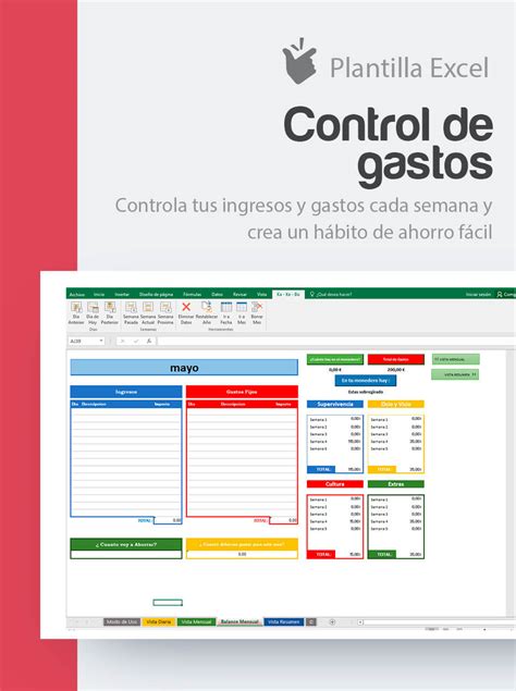 Aprende Cómo Hacer Un Análisis Con Excel De Gastos E Ingresos De Tu