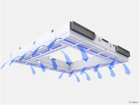 Hepa Diffuser Halton Vita Vht With Foamed Polyurethane Pur Gasket