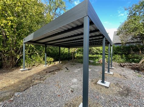 Wiata dwustanowiskowa Carport 6x6 Bielsko Biała Śląsk STEEL POL