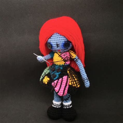 Crochet Pattern Sally Nightmare Before Christmas Doll Whimsical