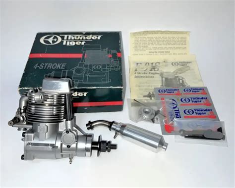 Thunder Tiger F S Stroke Rc Model Airplane Engine W Muffler