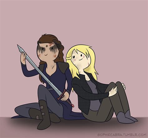 Clexa On The100cw Deviantart