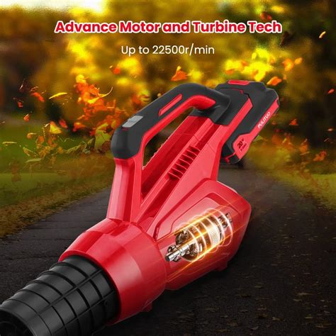 Buy Cordless Leaf Blower Pulituo V Cfm Large Air Volume Battery