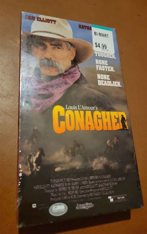 Conagher Vhs 1991 Louis Lamour Western Sam Elliott Watermarked