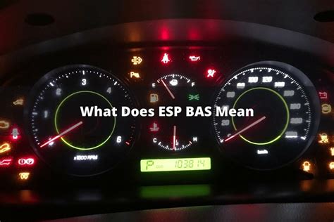 What Does Esp Bas Mean