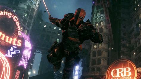 Batman Arkham Knight Deathstroke Boss Fight 4k 60fps Youtube