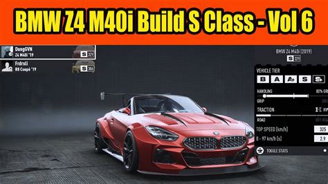 BMW Z4 M40i Build S Class Car In NFS Unbound Vol 6 YouTube