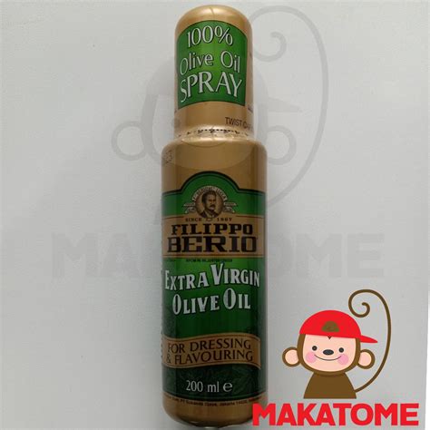 Jual Filippo Berio Extra Virgin Olive Oil Spray 200ml Evoo Minyak 200 Ml Shopee Indonesia