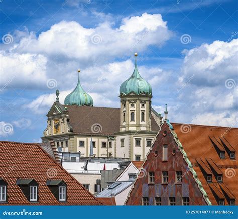 The Historic Town Hall of Augsburg Stock Image - Image of town, europe ...