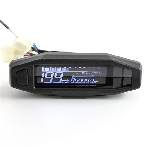 In StockMini Universal RPM Motorcycle Meter Speedometer Digital