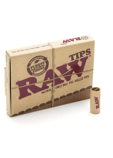 Raw Tips Pre Rolled 21 Pack The High Club