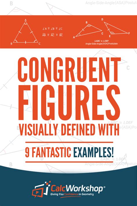 Congruent Figures (Visually Defined w/ 9 Examples!)