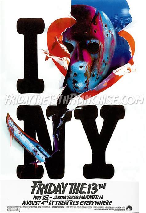 Jason Takes Manhattan Original Poster - Friday the 13th Photo (32469147 ...