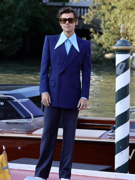 Harry Styles Blue Coat Ubicaciondepersonascdmxgobmx