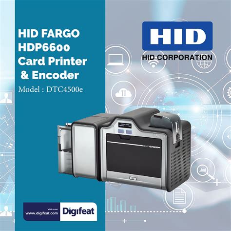 HID FARGO HDP5000 ID Card Printer Card Printer Printer Cards