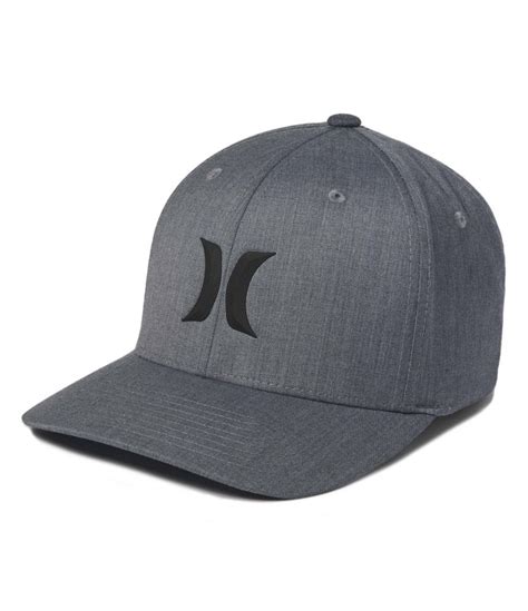 כובע הארלי אפור שחור Hurley Dri Fit One And Only Hat Black Phantom