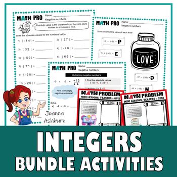 Operations With Integers Concept Scaffolded Practice Review