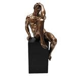 Statuette en résine homme nu H24cm Maisons du monde