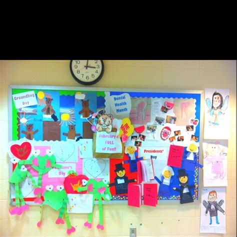 My February Bulletin Board! | School fun, February bulletin boards ...