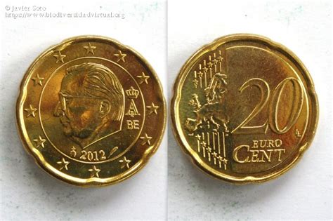 Moneda de 20 céntimos de Euro Bélgica 2012 114056 Biodiversidad