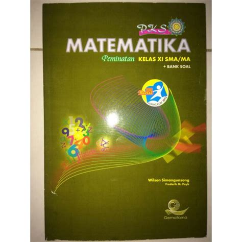 Jual Buku Pks Matematika Peminatan Kelas Xi Sma Ma Shopee Indonesia