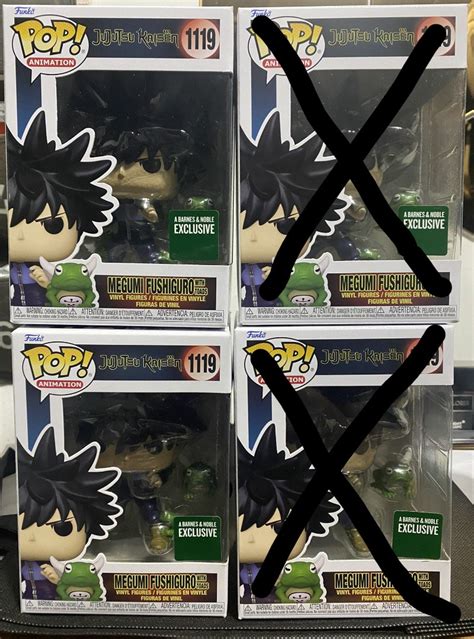 Funko Pop Jujutsu Kaisen Megumi With Toads 1119 Barnes Noble