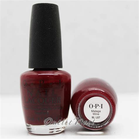 OPI Nail Lacquer Polish NL L87 MALAGA WINE 15mL 0 5oz NLL87 EBay