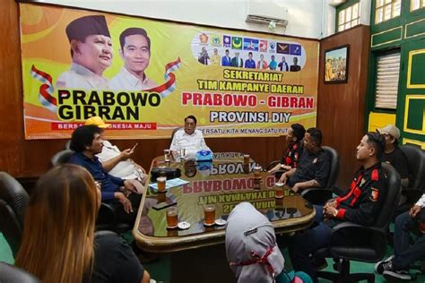 Targetkan Menang Satu Putaran Kelompok Relawan Prabowo Gibran Diy