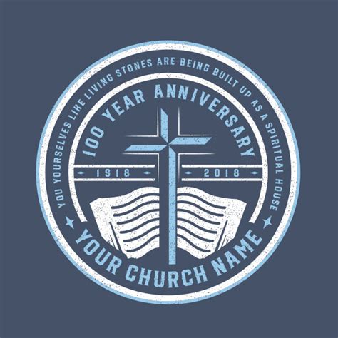 Church Anniversary T-Shirts - Ministry Gear