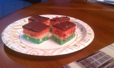 Italian Tri-Color Cookies Rainbow Cookies) Recipe - Food.com