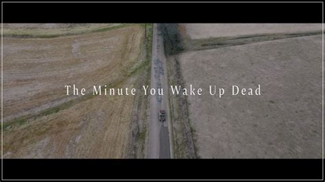 The Minute You Wake Up Dead 2022 Dvd Menus