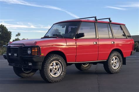 Land Rover Range Rover Classic For Sale On Bat Auctions Sold For