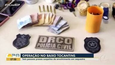 Bom Dia Pará Operação no Baixo Tocantins prende seis pessoas