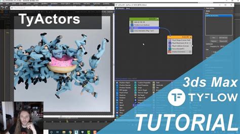 Ds Max Tyflow Tutorial Actors Dsmaxtutorial