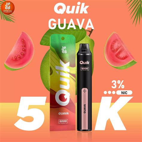 Ks Quik 5000 Puff Guava KS Official Thailand