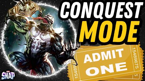 What Is CONQUEST MODE Marvel Snap YouTube