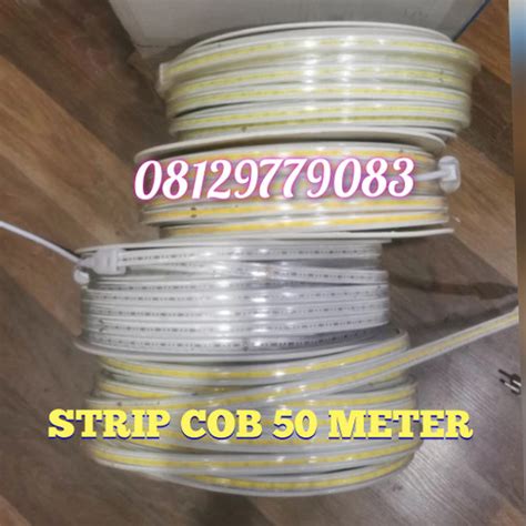 Jual Led Strip Selang Cob 50m 220v Ceiling Plafon Outdoor 50 M 220 Volt