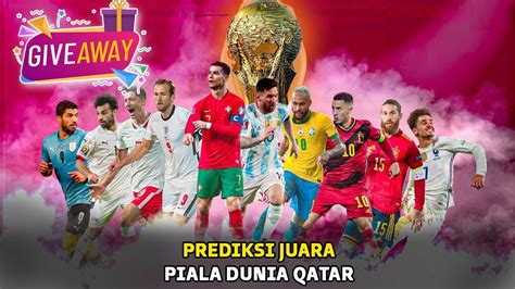 5 Negara Kuat Kandidat Juara Piala Dunia 2022 Qatar Kuis Tebak Juara