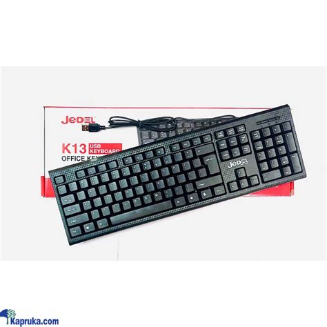 No Brand Jedel K13 Usb Wired Office Key Price In Sri Lanka At Kapruka