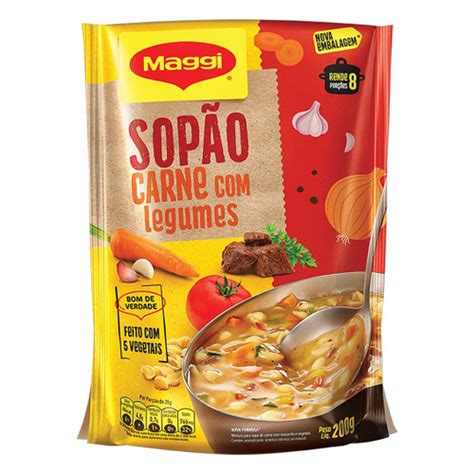 Maggi Sopao Carne C Legumes 200G Nestle Submarino