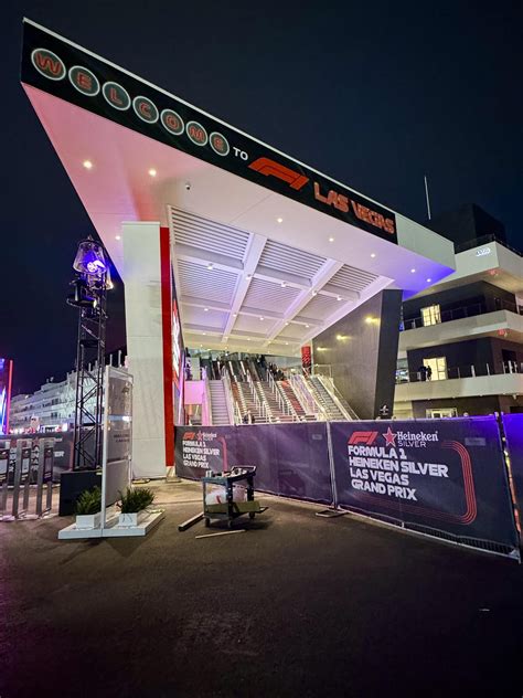 Las Vegas F1 Paddock And Paddock Club And Koval Hospitality Suites Pictures Rgrandprixtravel