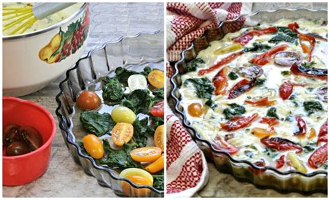 Egg White Quiche With Vegetables Healthy Crustless Quiche Recipe