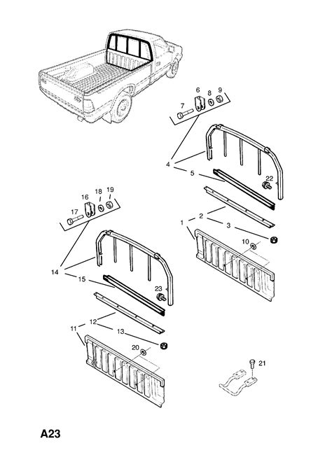 Opel CAMPO Front End Panel EPC Online WebAutoCats