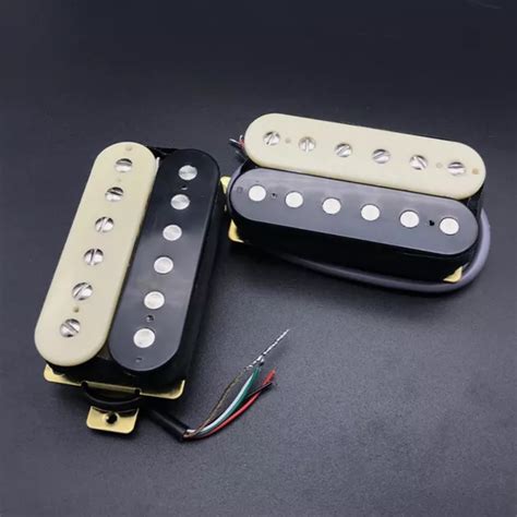 Ensemble De Micro Humbucker Aimant Alnico Pour Guitare Lectrique Cou