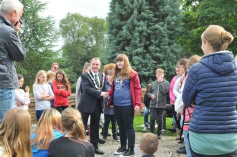 Town Mayor Welcomes German Students East Grinstead Town Council