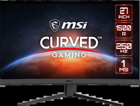 MSI G27C4X 27-inch VA 250Hz Curved Gaming Monitor - Мониторы
